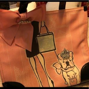 My Flat in London Shopping Girl/Frenchie handbag